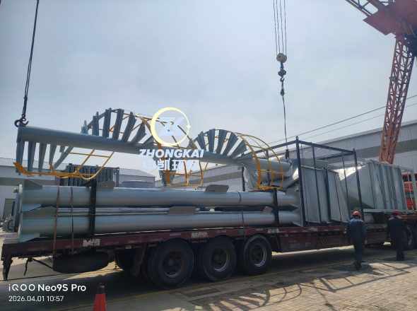 跨越山海，奔赴所罗门！中凯环保为万国矿业定制 2套140m³ 石灰料仓顺利启运