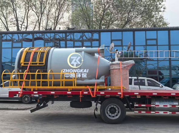 发货播报 | 广东 10m³ 石灰料仓成套设备如期启运