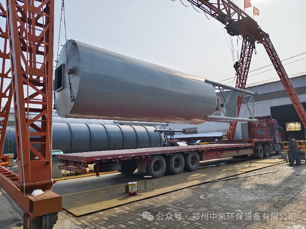 四川省泸州市90m³石灰料仓发货