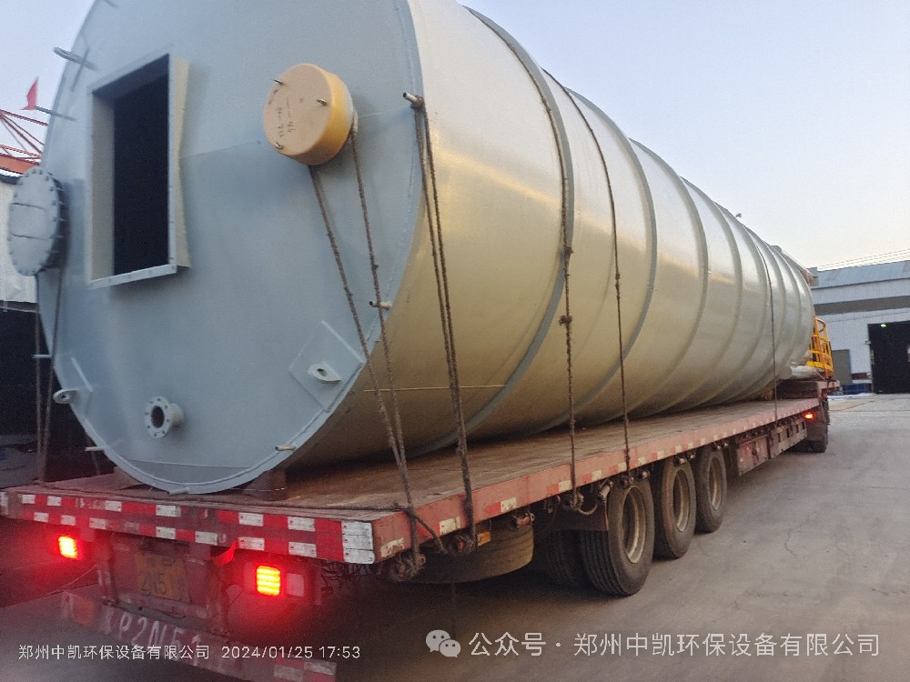 广西100m³石灰仓发货